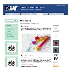 D&Wp Online Resource Centre for Drug Awareness