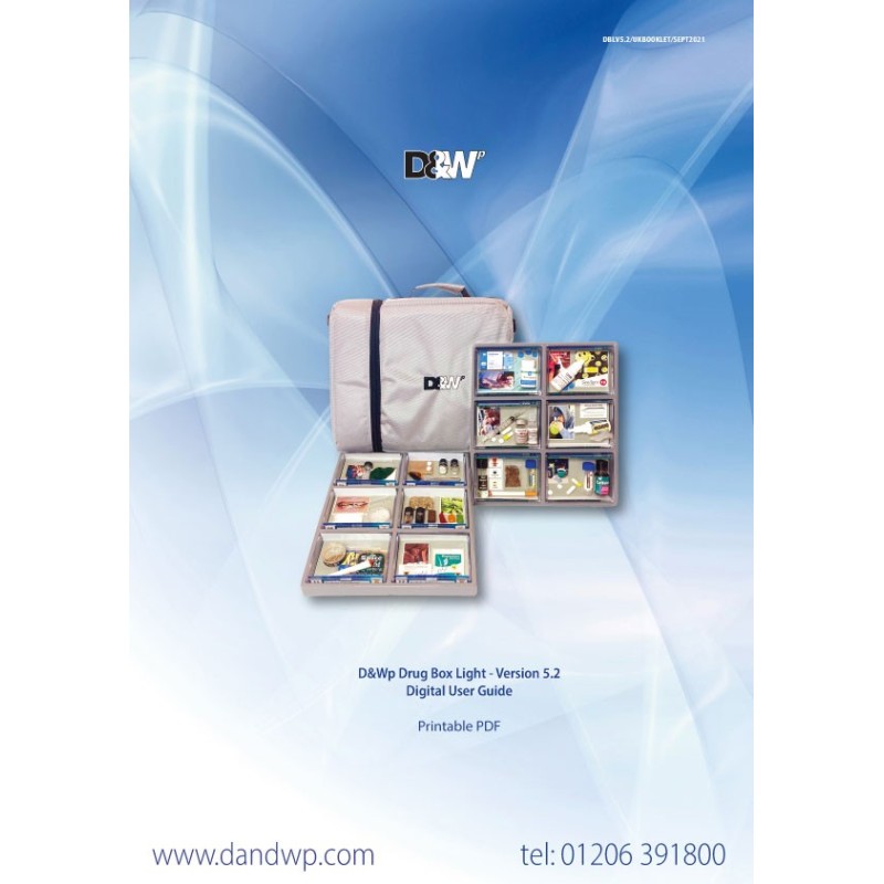 D&Wp Drug Box Light V6 Light User Guide