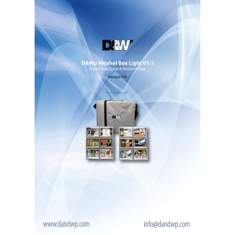 D&Wp Alcohol Box Light V1 - User Guide