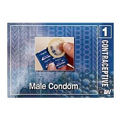 D&Wp Safer Sex Awareness Flash Cards - Contraceptives & STI's